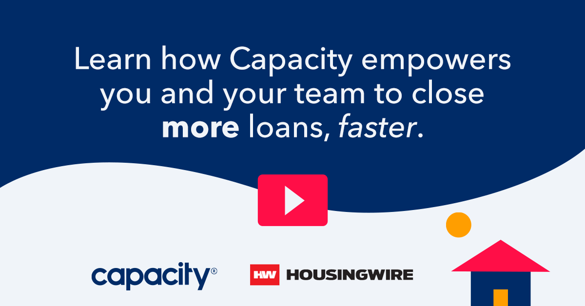 Learn how Capacity empowers you and your team to close more loans, faster