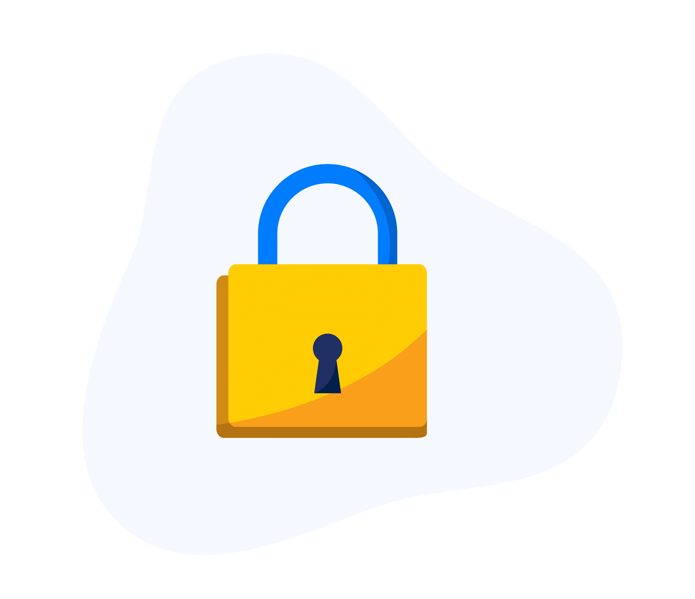illustration of a lock representing Capacity platform security