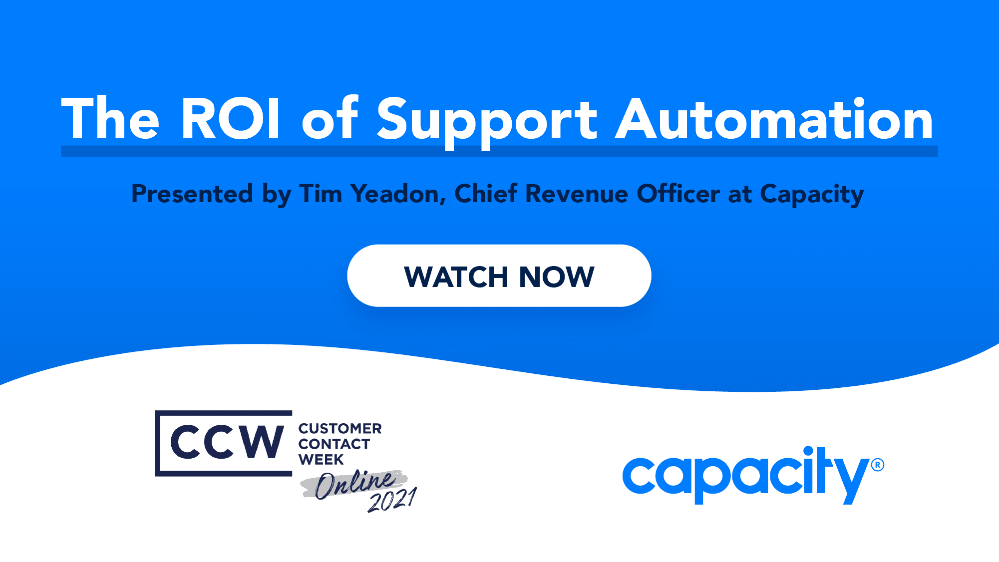 Watch the recorded webinar from CCW Online