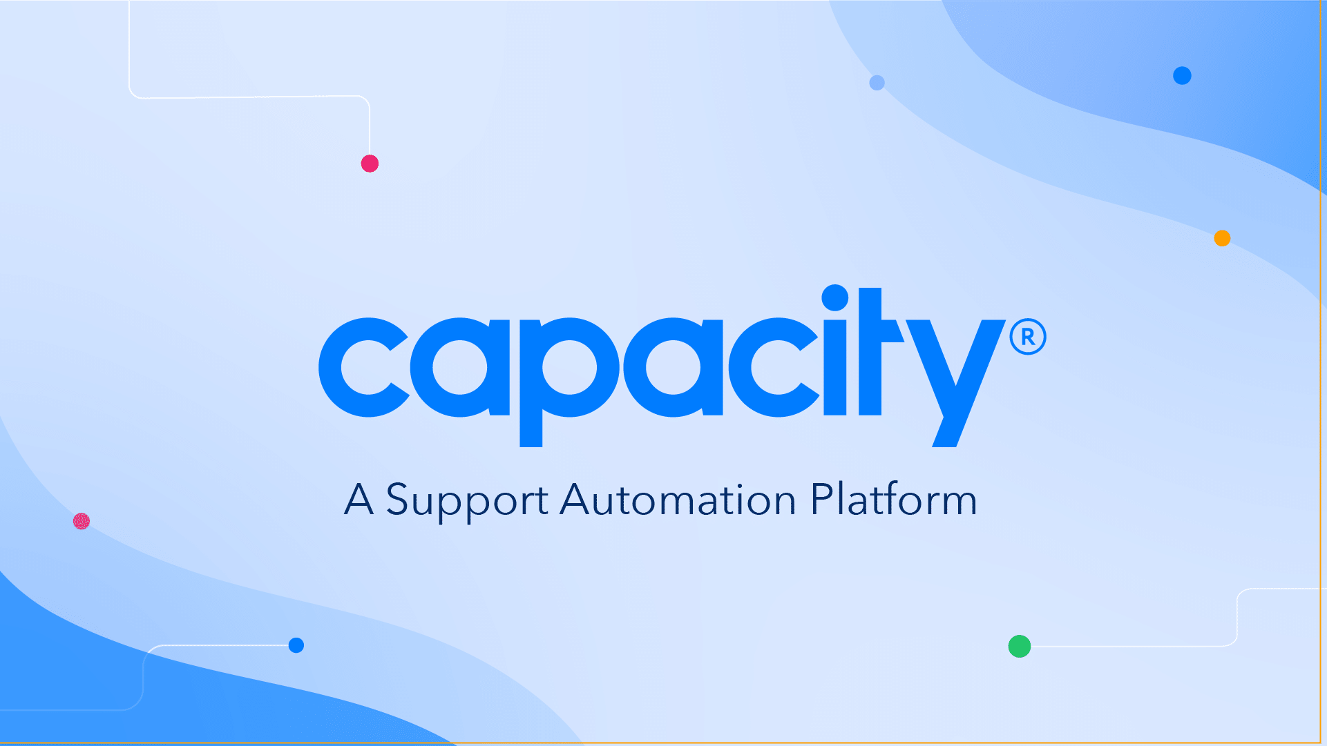 Capacity is a support automation platform