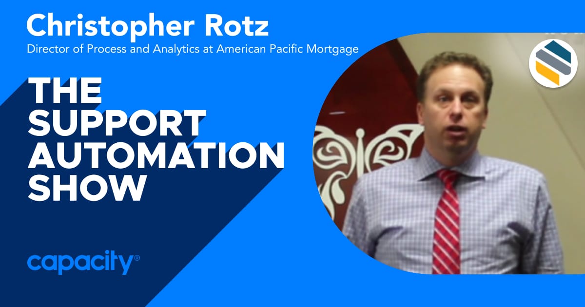 Episode 7 of The Support Automation Show feat. Christopher Rotz
