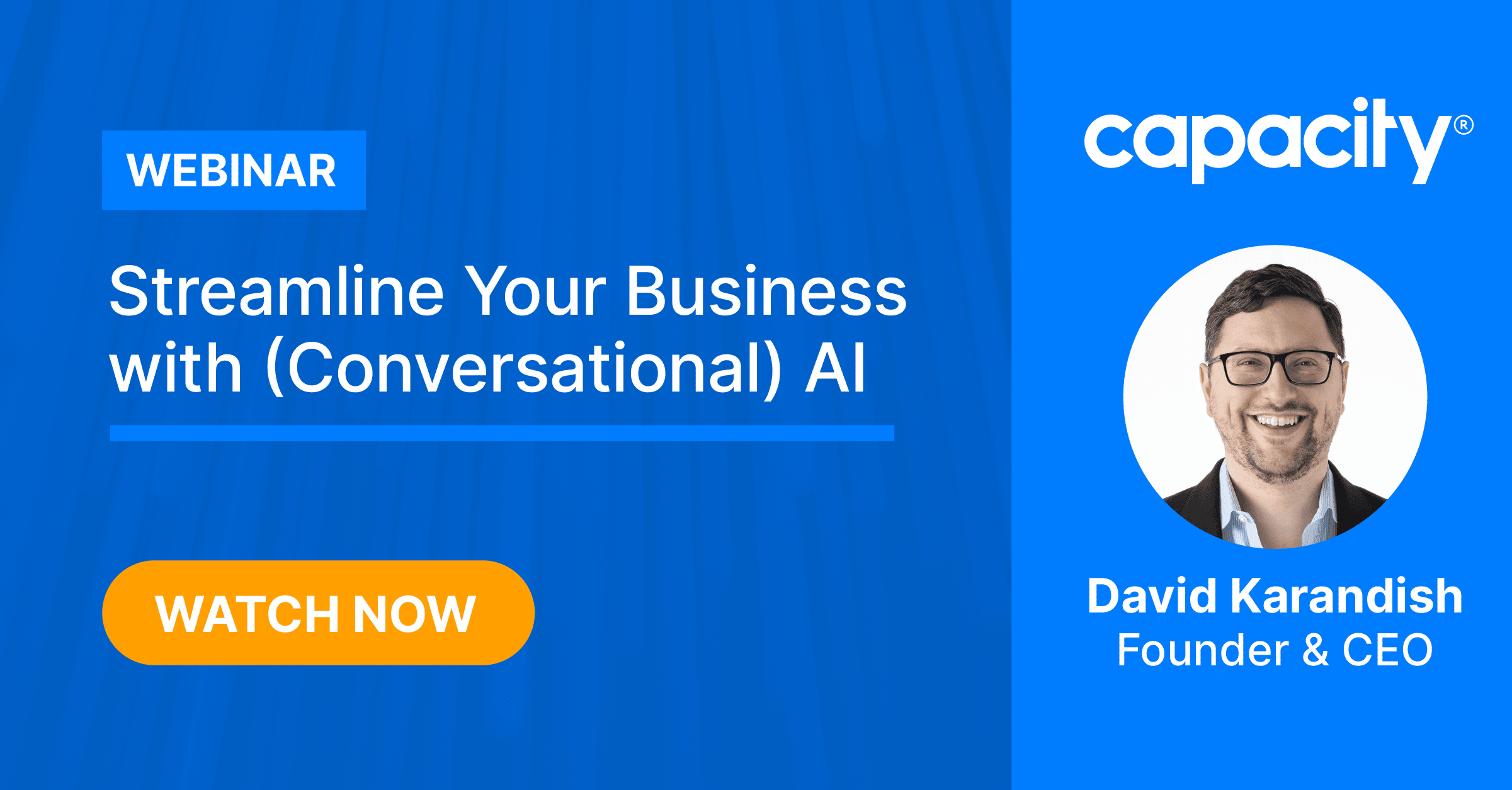 Streamline Your Business with (Conversational) AI Webinar