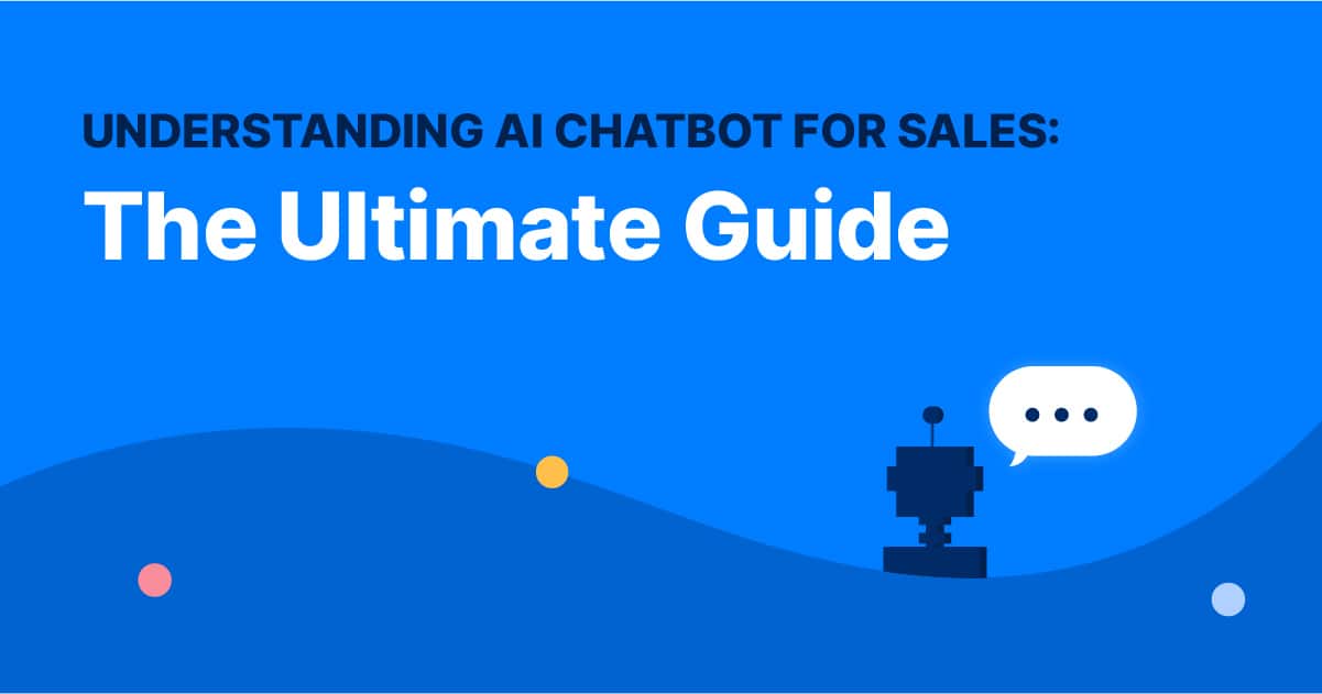 AI Chatbot for sales header image