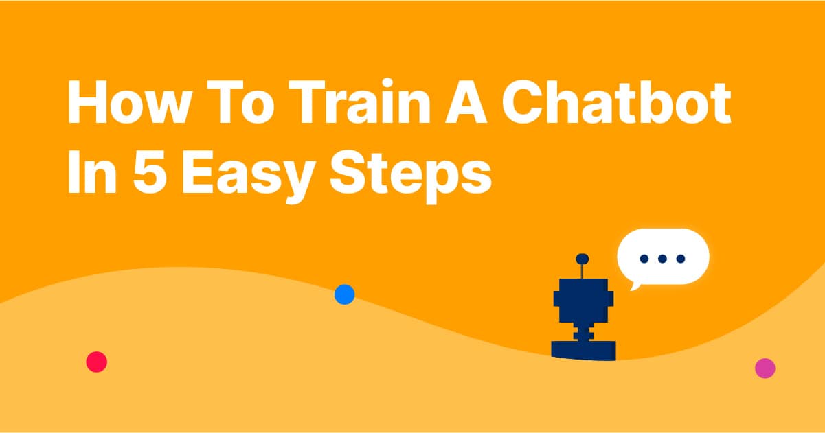 How to train a chatbot header image