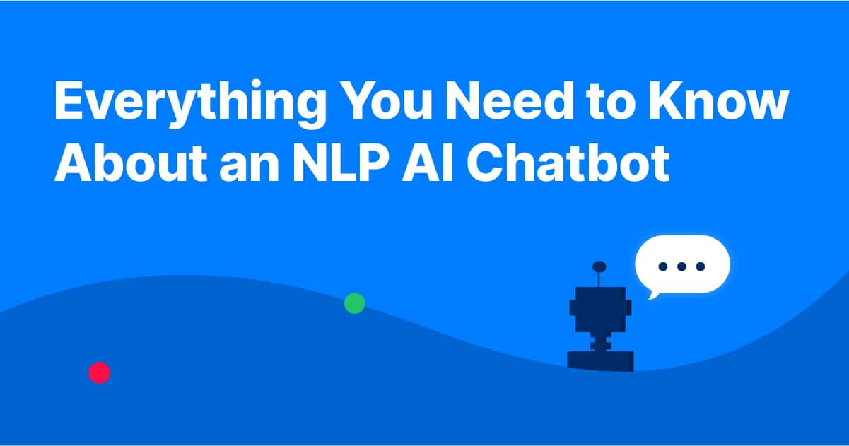 NLP AI chatbot header image