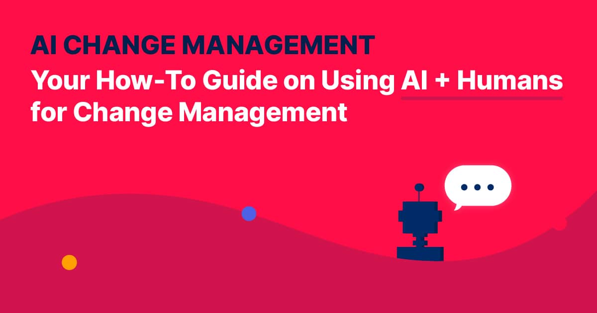 AI change management header image