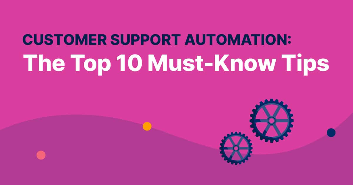 Customer support automation header image