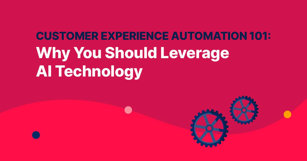 Customer experience automation header image