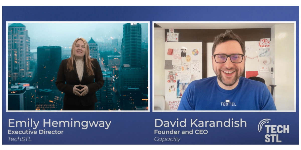 TechSTL: David Karandish on Capacity's Acquisition of Textel - Capacity
