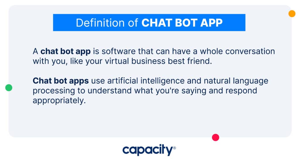 chat bot app definition