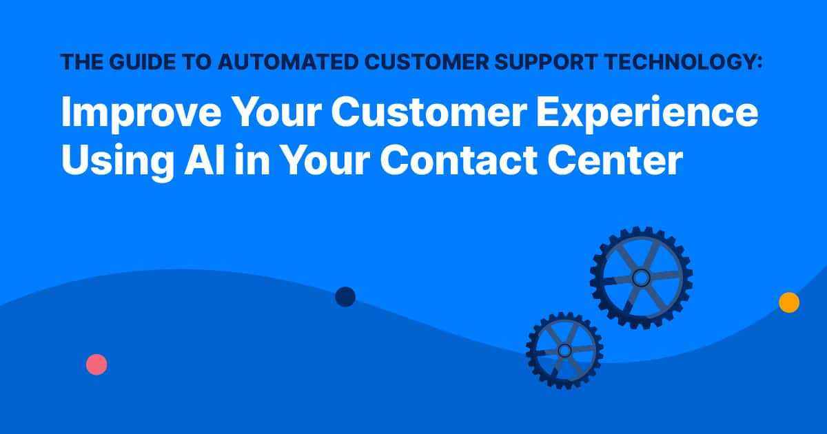 Customer support technology header image