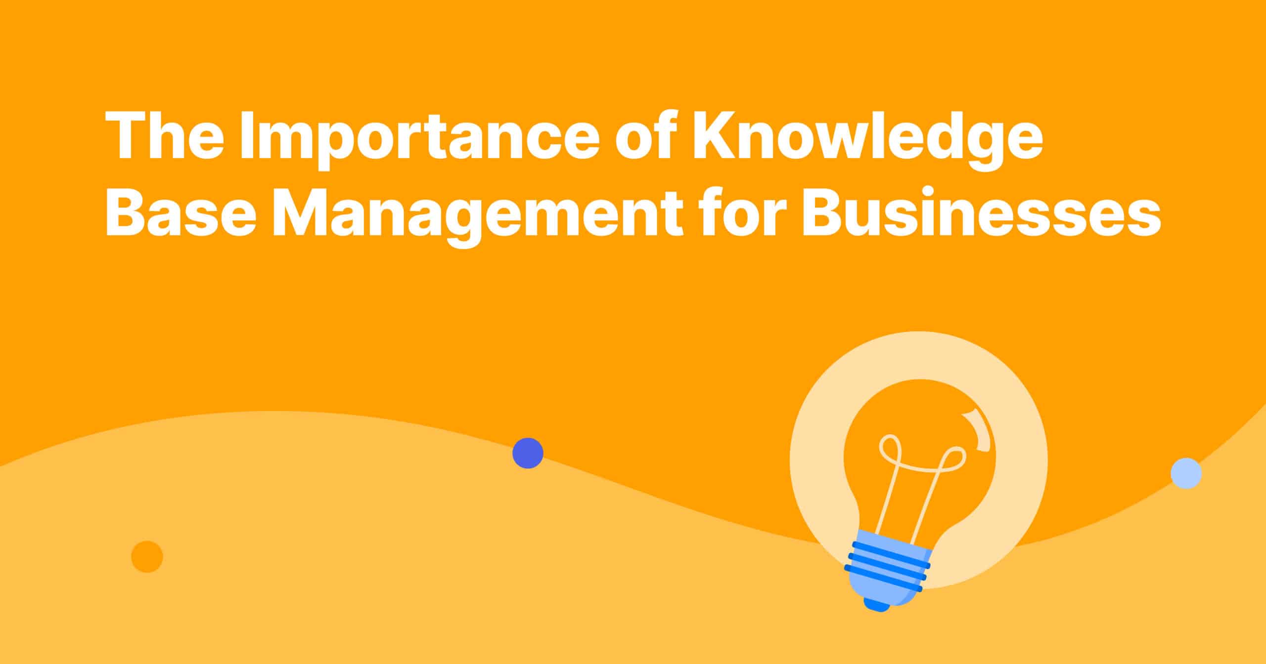 knowledge base management feature image