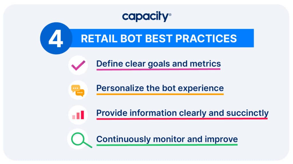 4 retail bot best practices