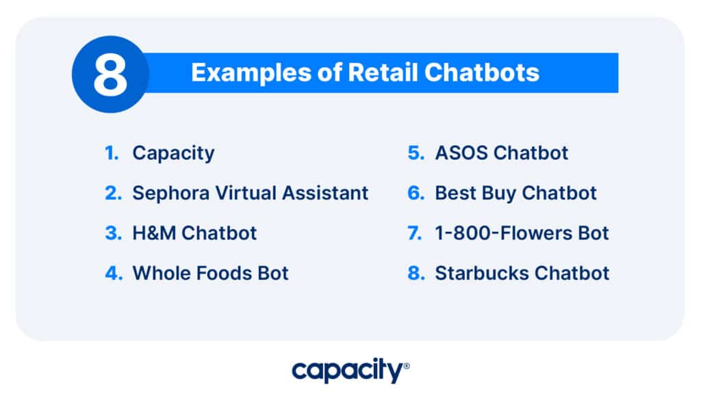 8 examples of retail bots