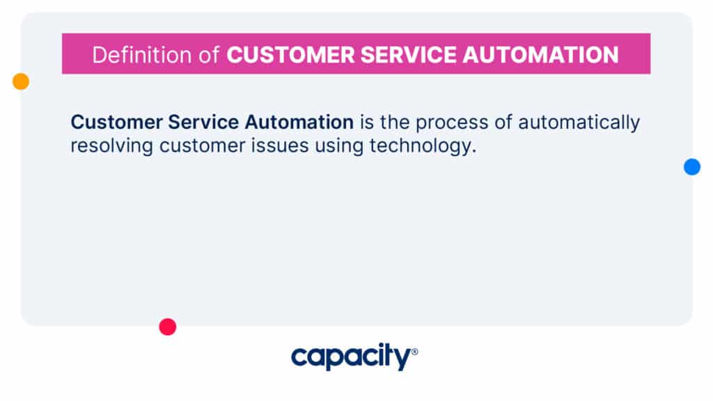 Service Automation definition