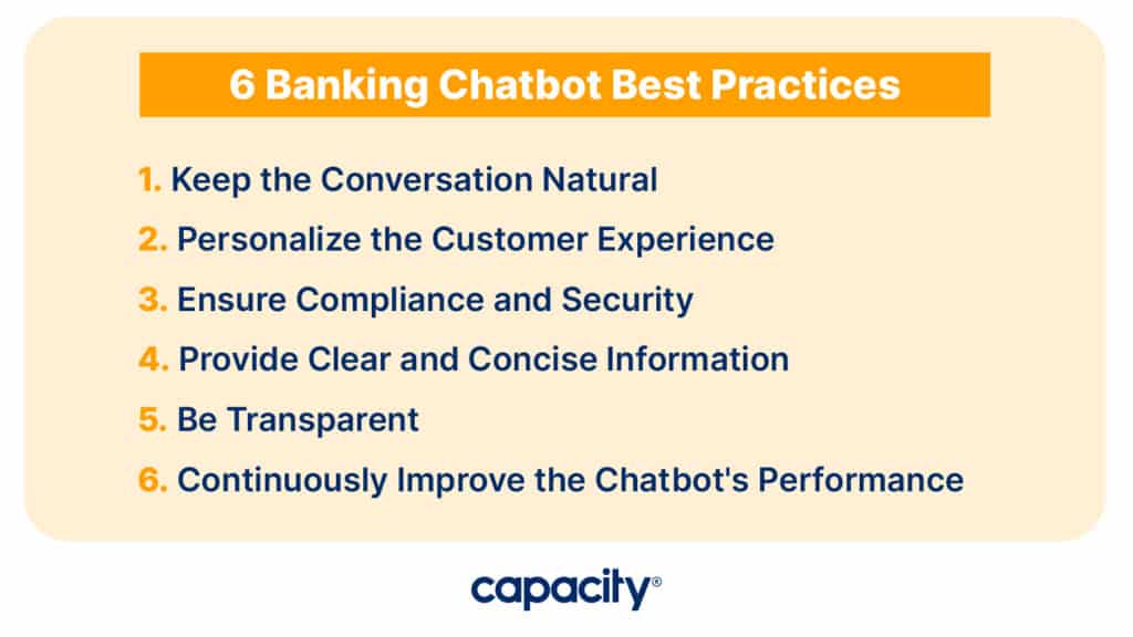 6 banking bot best practices