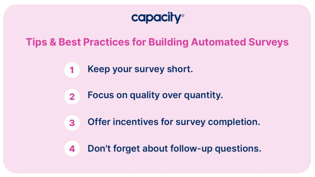 benefits of automated surveys