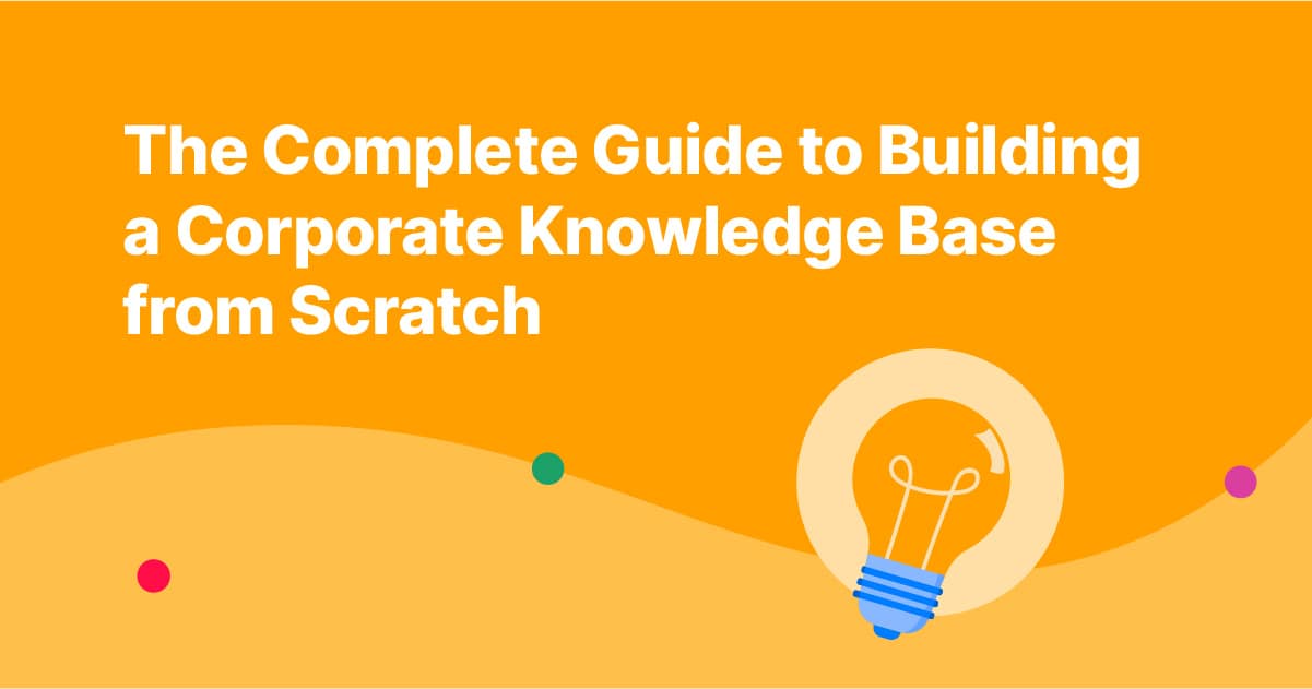 corporate knowledge base header image