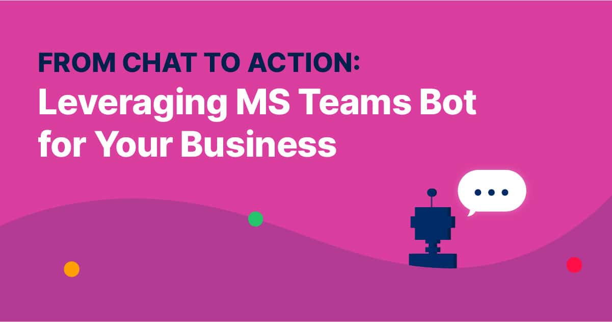 MS teams bot header image