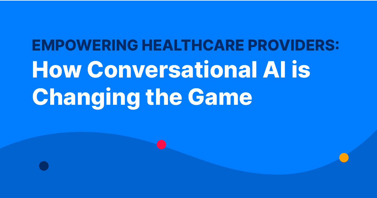 conversational AI healthcare header image