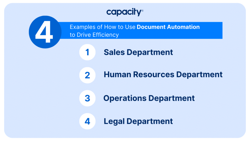 4 examples of how to use document automation to drive efficiency