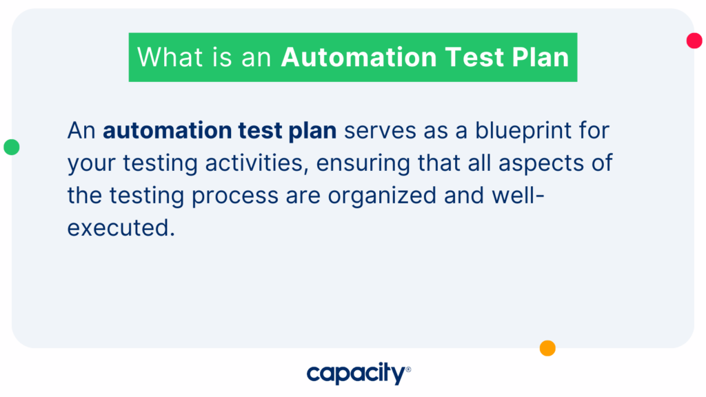 Understanding Automation Test Planning 