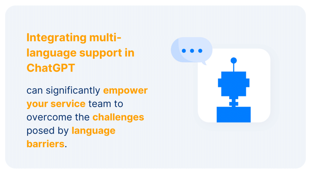 Empower Your Service Team with Multi-Language Support in ChatGPT