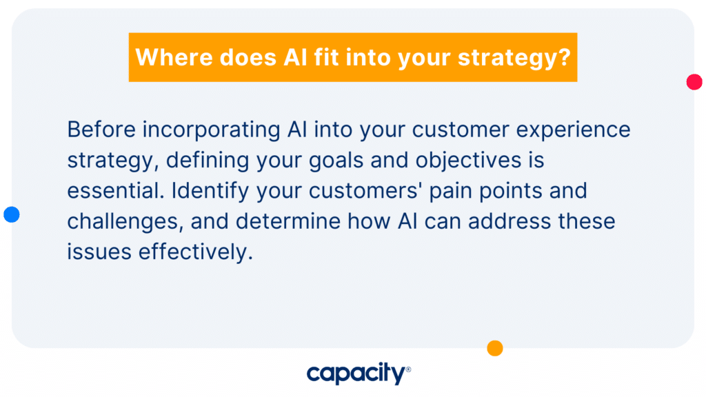 Where does AI fit into your strategy