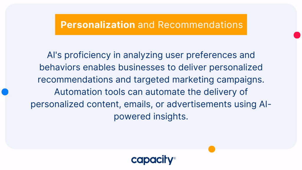 Personalization and Recommendations