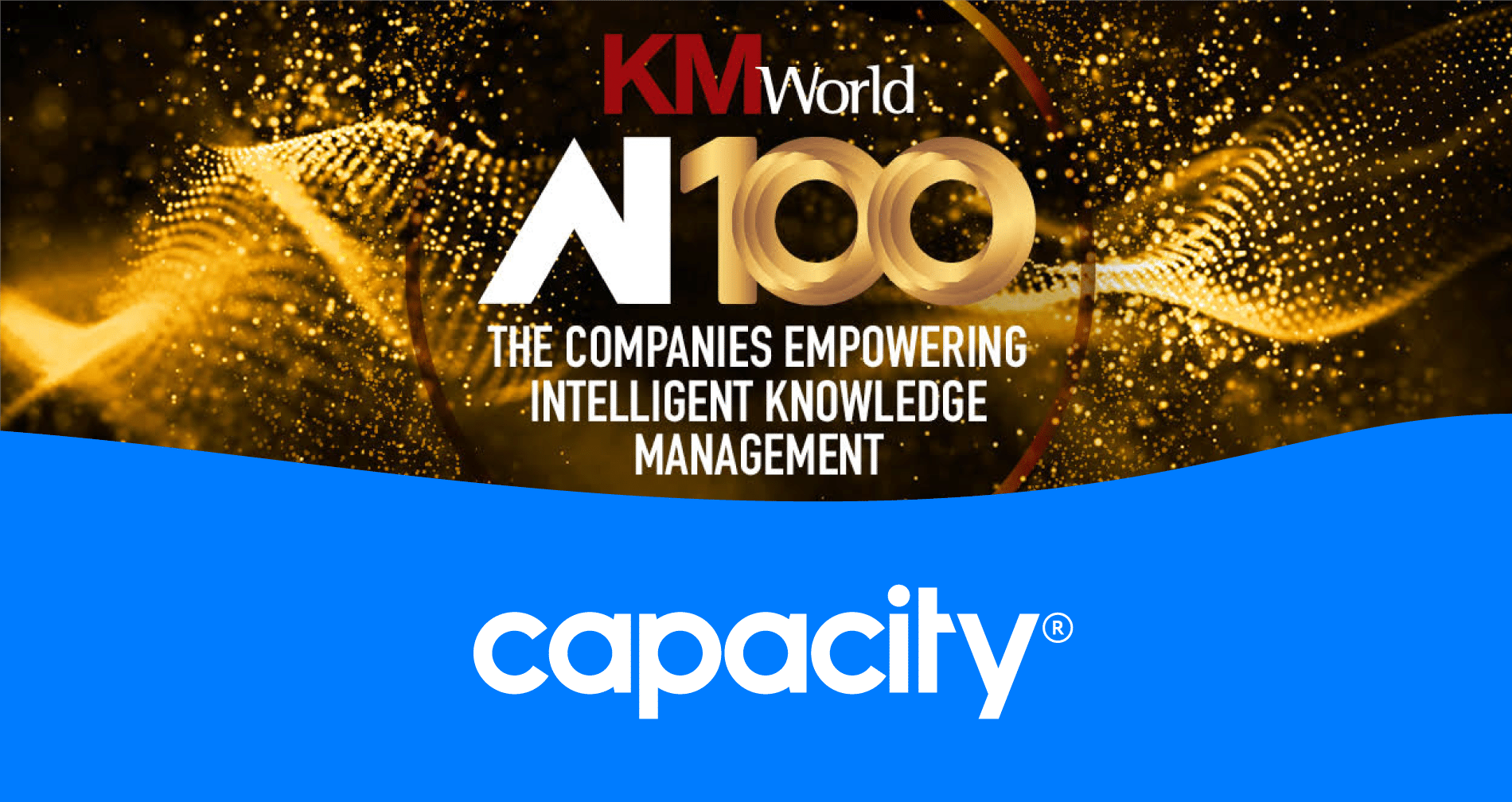 Capacity Named to 2024 KMWorld AI 100 List