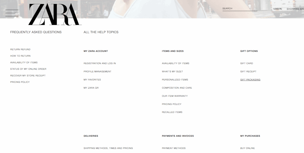 Example of how to organize a knowledge base