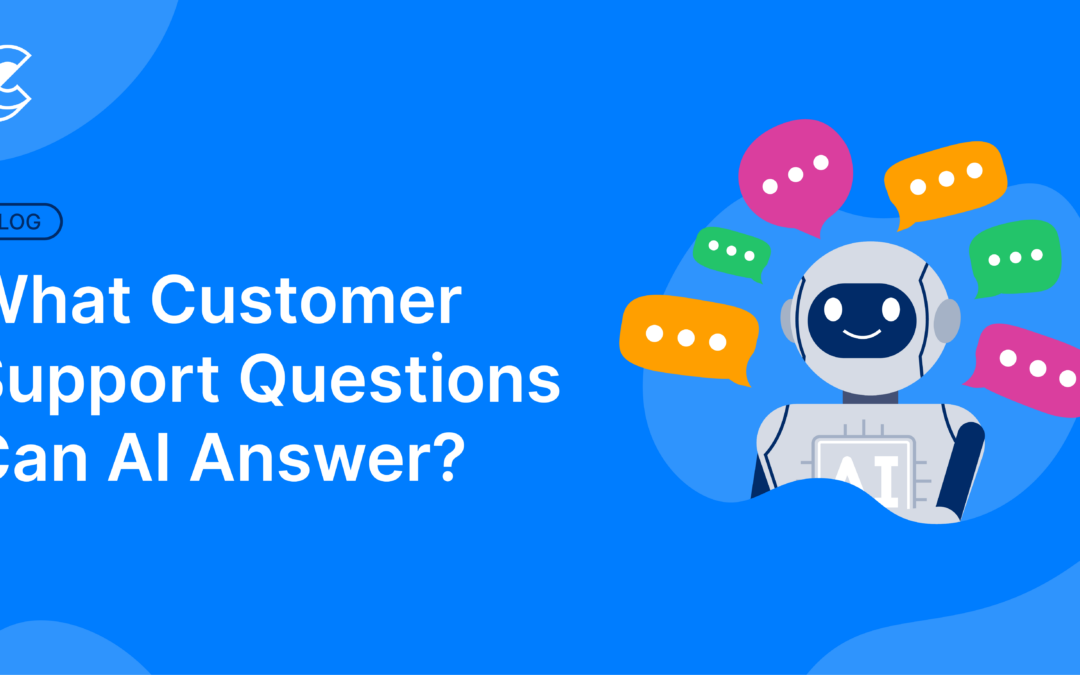 What Customer Support Questions Can AI Answer?