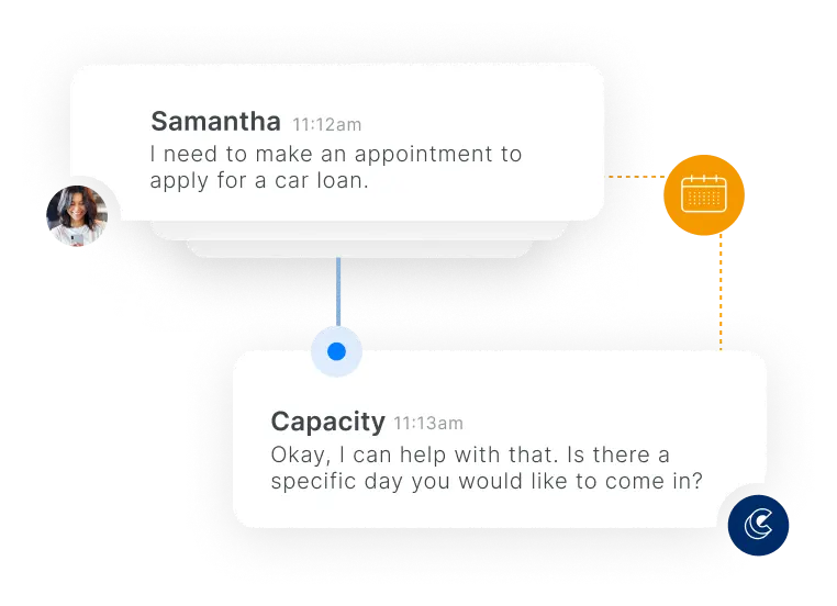 Graph showing the average cost to handle a support ticket. Using a phone to handle a ticket costs $17, email costs $15, chat support costs $12, and Capacity costs $4