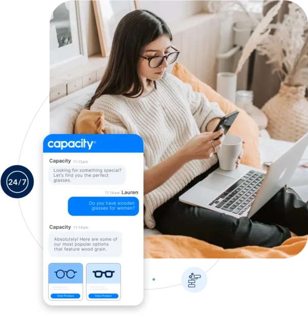 abstract illustration of the Capacity knowledge base