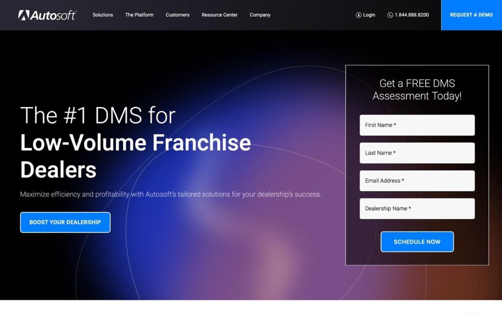 Autosoft dealership software