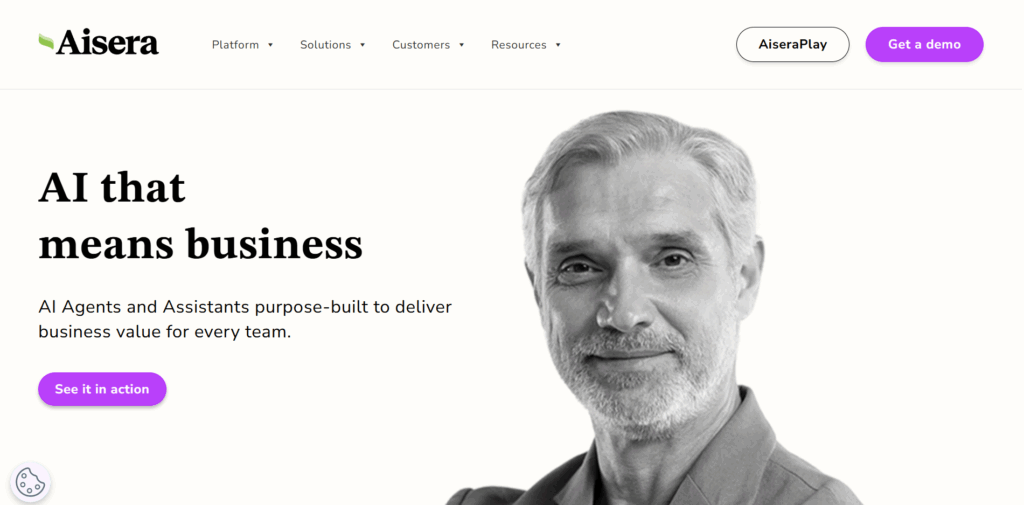 Aisera business tools