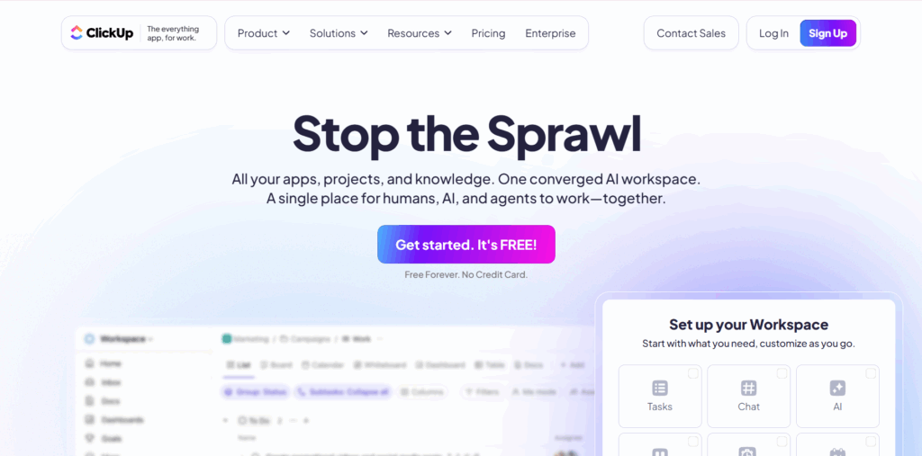 ClickUp AI-powered tools