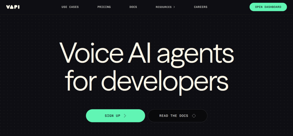 Vapi AI agents for developers