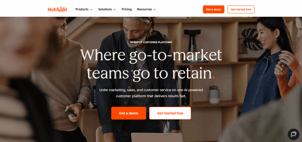 HubSpot CRM for leads