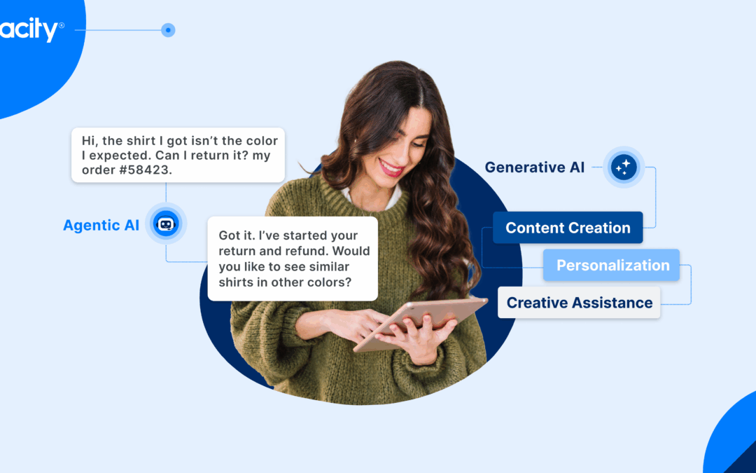 Agentic AI vs Generative AI: What’s the Difference & Why It Matters
