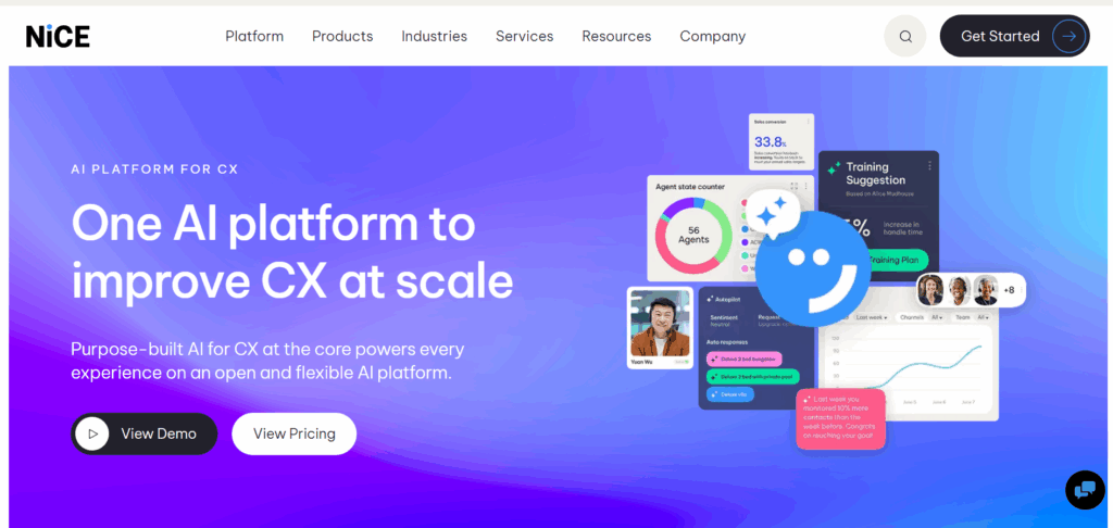 NiCE CXone CX automation