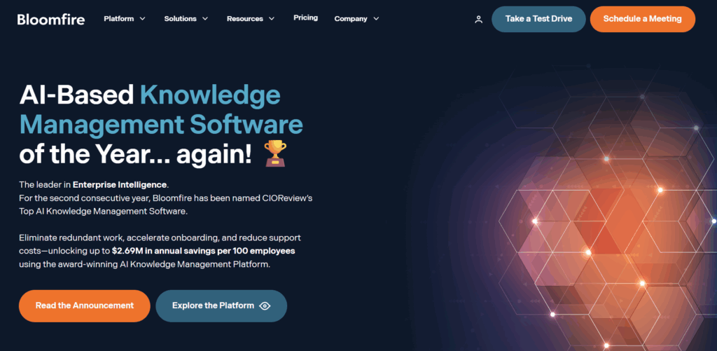 Bloomfire knowledge base