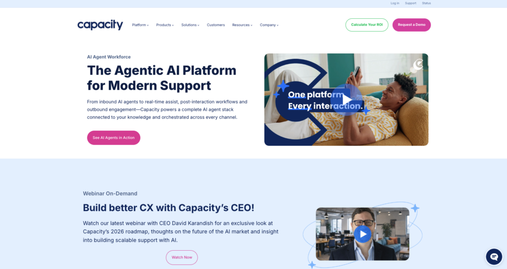 Capacity AI support tool for education