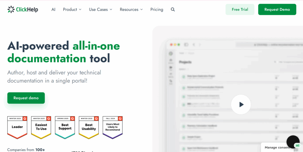 ClickHelp documentation tool