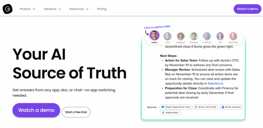 Guru AI knowledge base