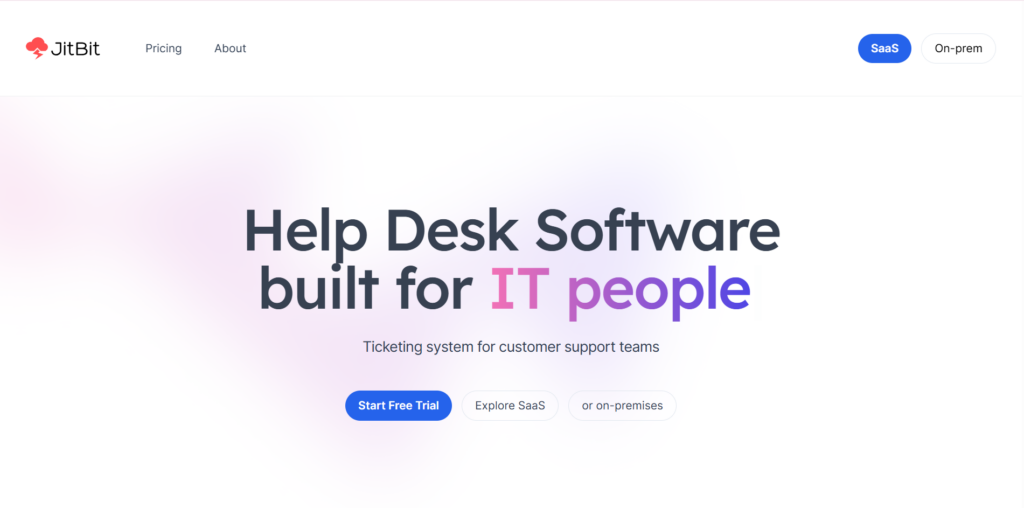 Jitbit AI helpdesk for educational orgs