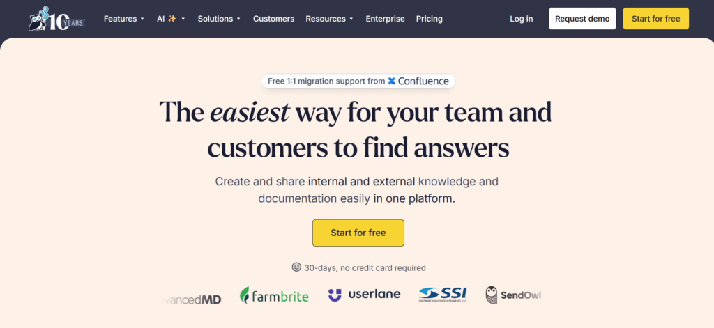 KnowledgeOwl platform for business