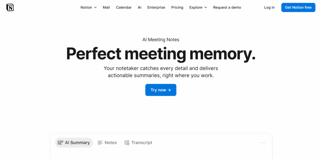 Notion platform