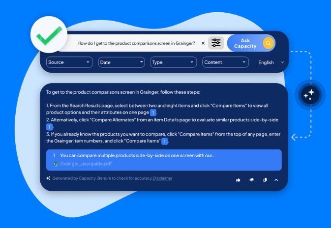 Capacity's Answer Engine® search