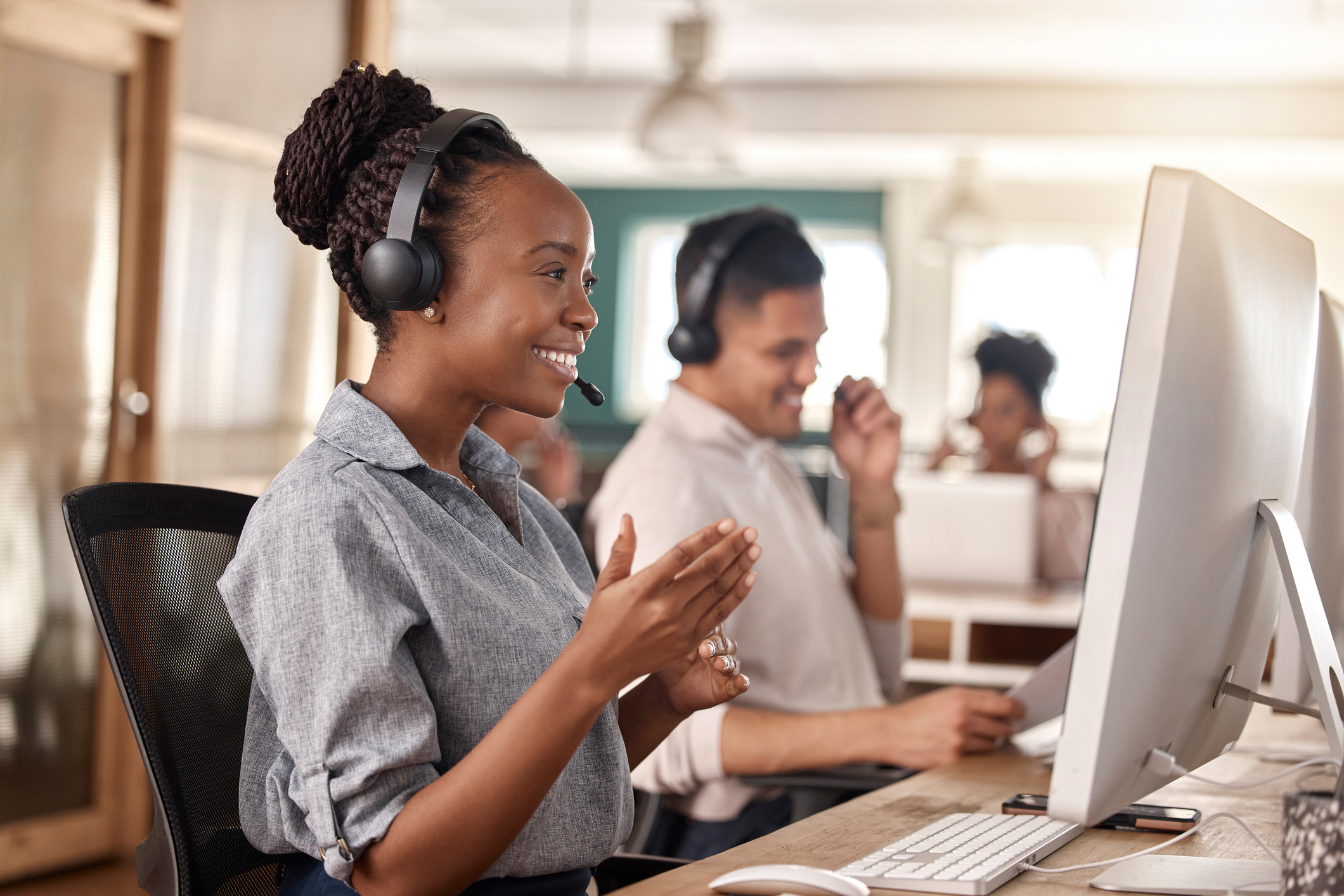 Callzilla call center agent